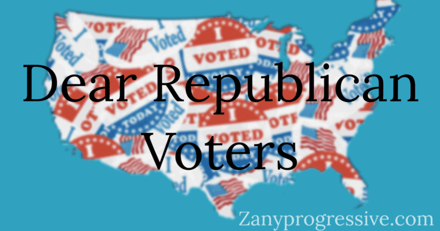 Us outline covered in i voted stickers.