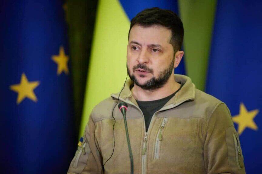 President of ukraine volodymyr zelenskyy