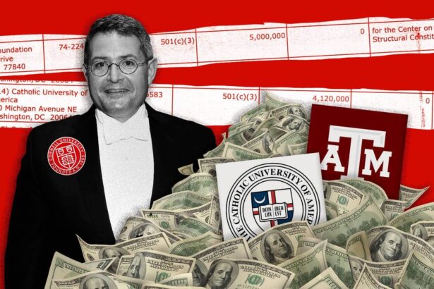 Illustration with Leonard Leo