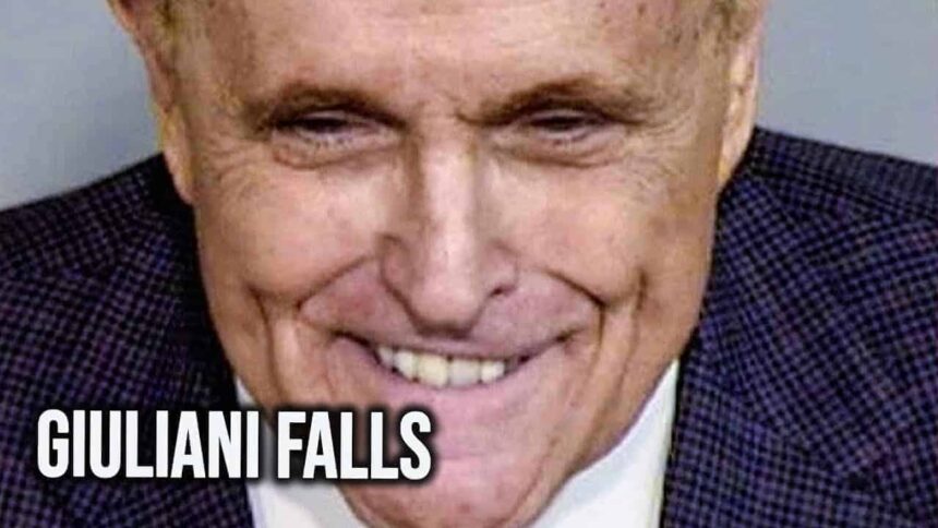 Rudy Giuliani mugshot 2024