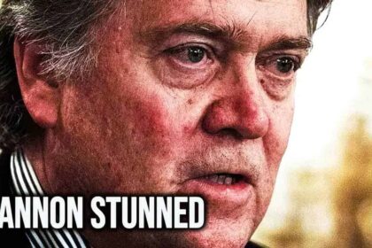 Steve Bannon close up of face