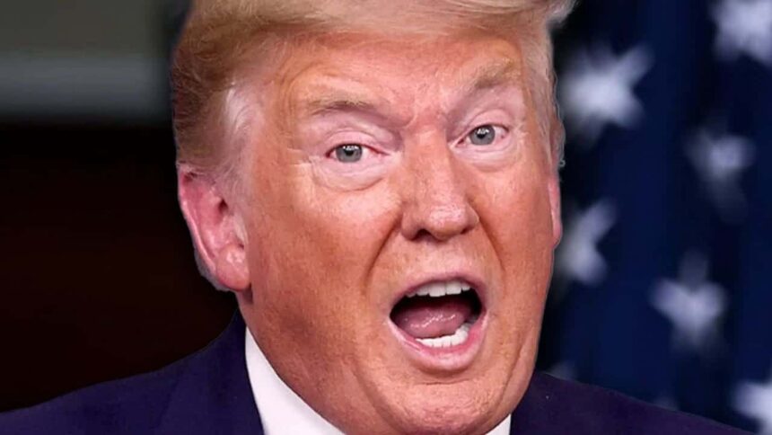 Trump freaking out before the debate