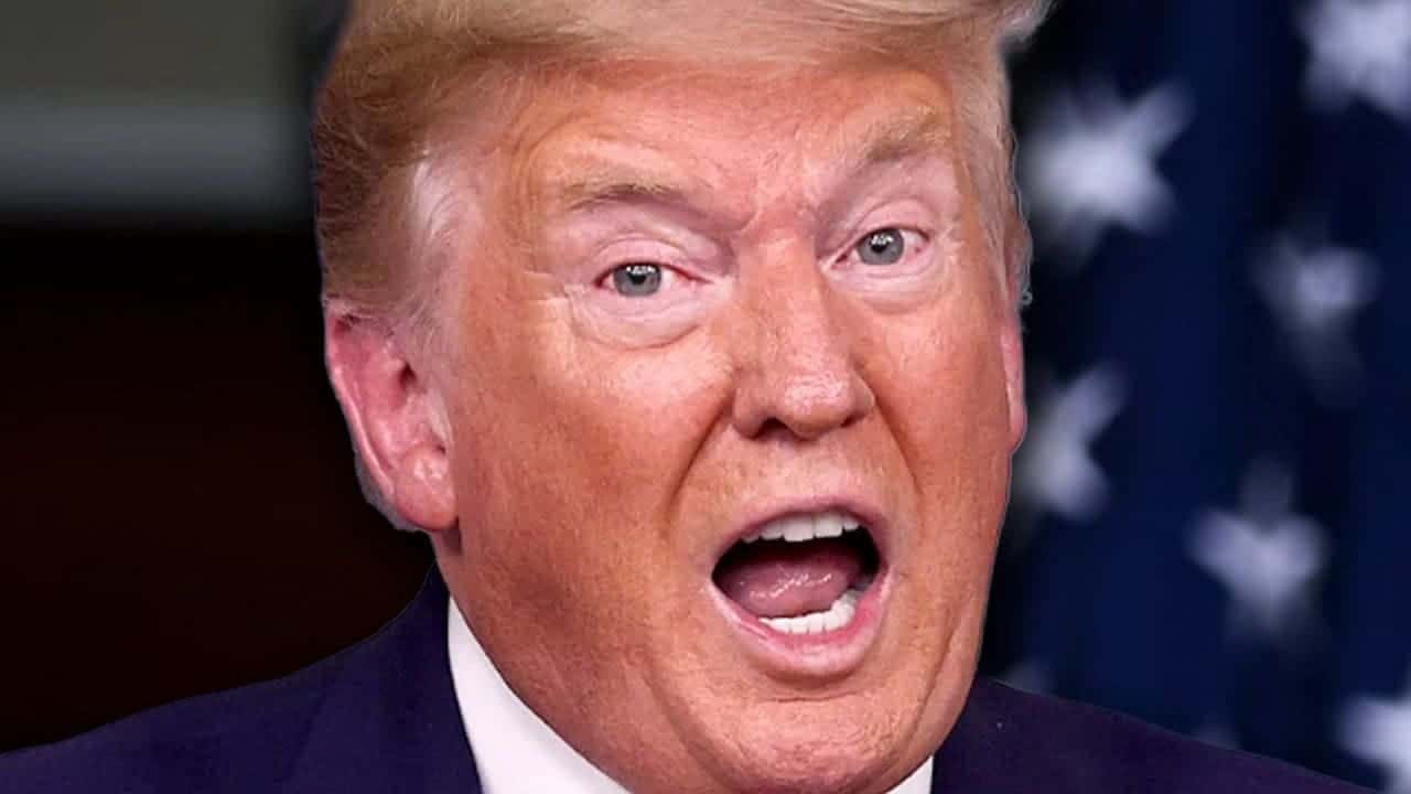 Trump freaking out before the debate