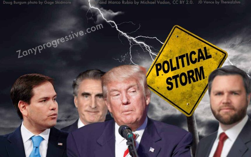 Donald trump and 3 vice president picks