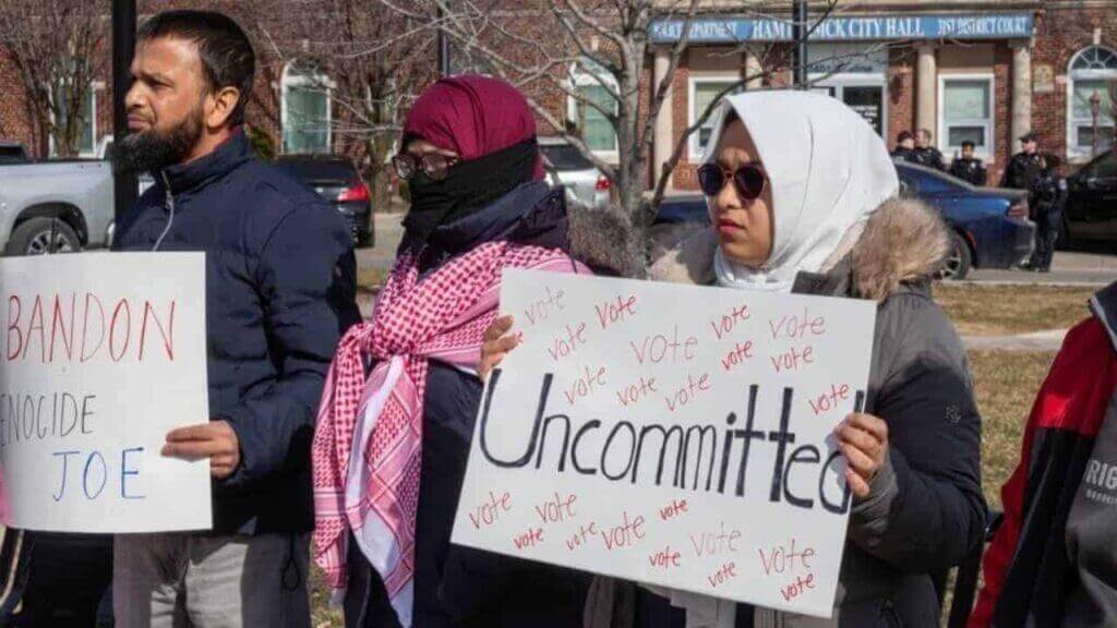 Gaza top priority for uncommitted voters no matter who the Democratic candidate is