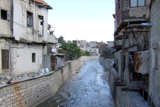 Barada river syria
