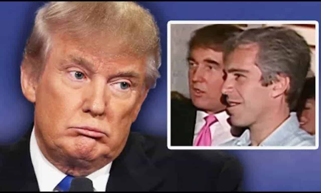 Donald trump and jeffrey epstein