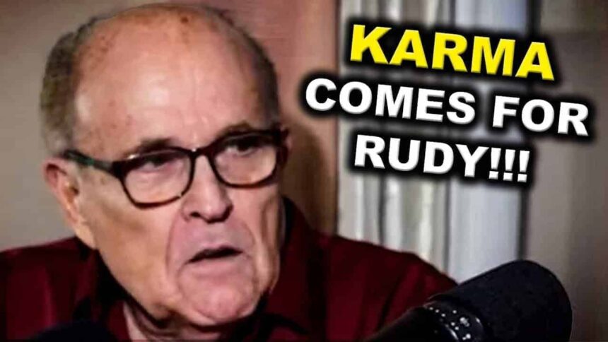 Rudy giuliani looking shocked
