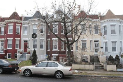 Row homes in Petworth, Washington D.C.