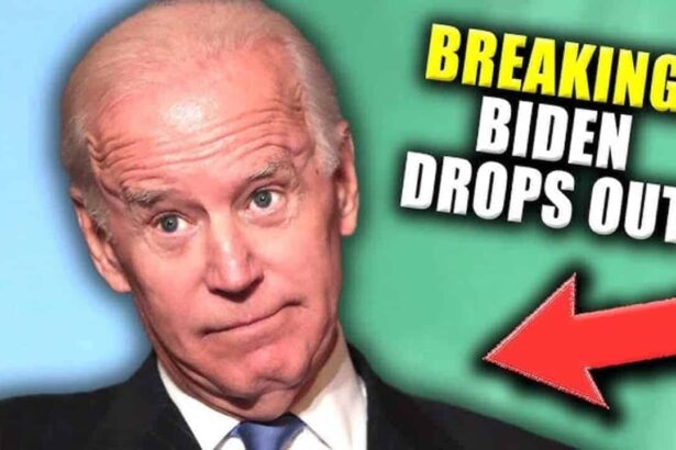 Joe biden drops out