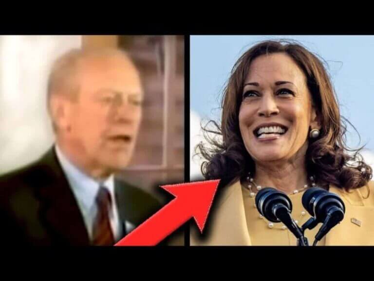 Gerald Ford and KamalavHarris