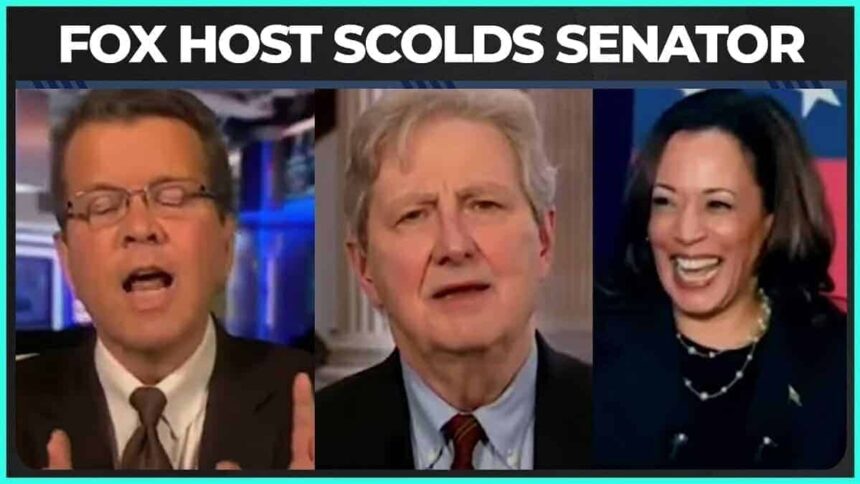 Fox news host, senator kennedy, kamala harris