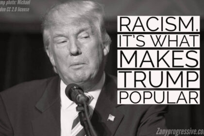 Donald Trump photo in black and white