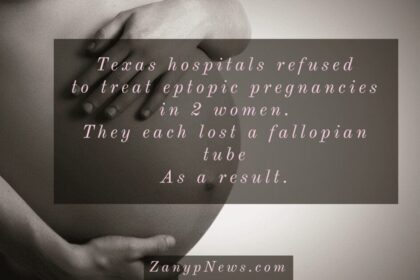 Pregnant woman’s belly in sepia