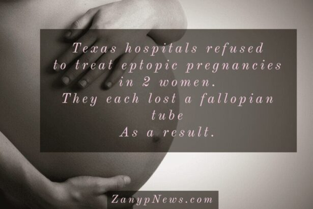 Pregnant woman’s belly in sepia