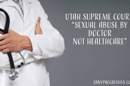 View of a male doctor from neck to waist with post title text