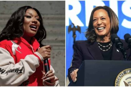 Megan Thee Stallion and Kamala Harris