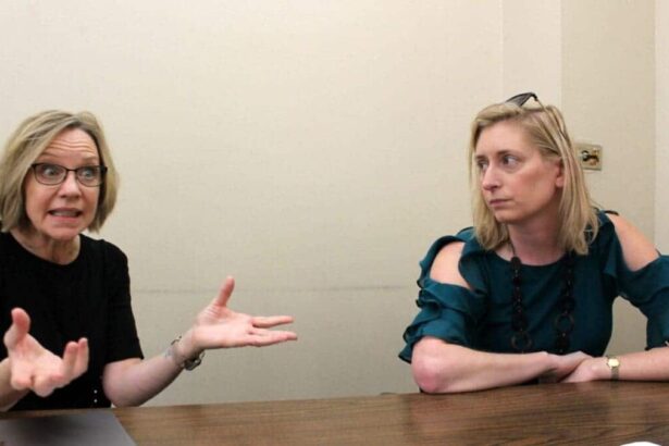 Gender politics researchers and authors mary banwart, left, and teri finneman, both university of kansas faculty and authors on gender politics, said there was nothing surprising about the aggressive race and gender attacks on vice president kamala harris, who is the presumptive democratic party’s nominee for president.