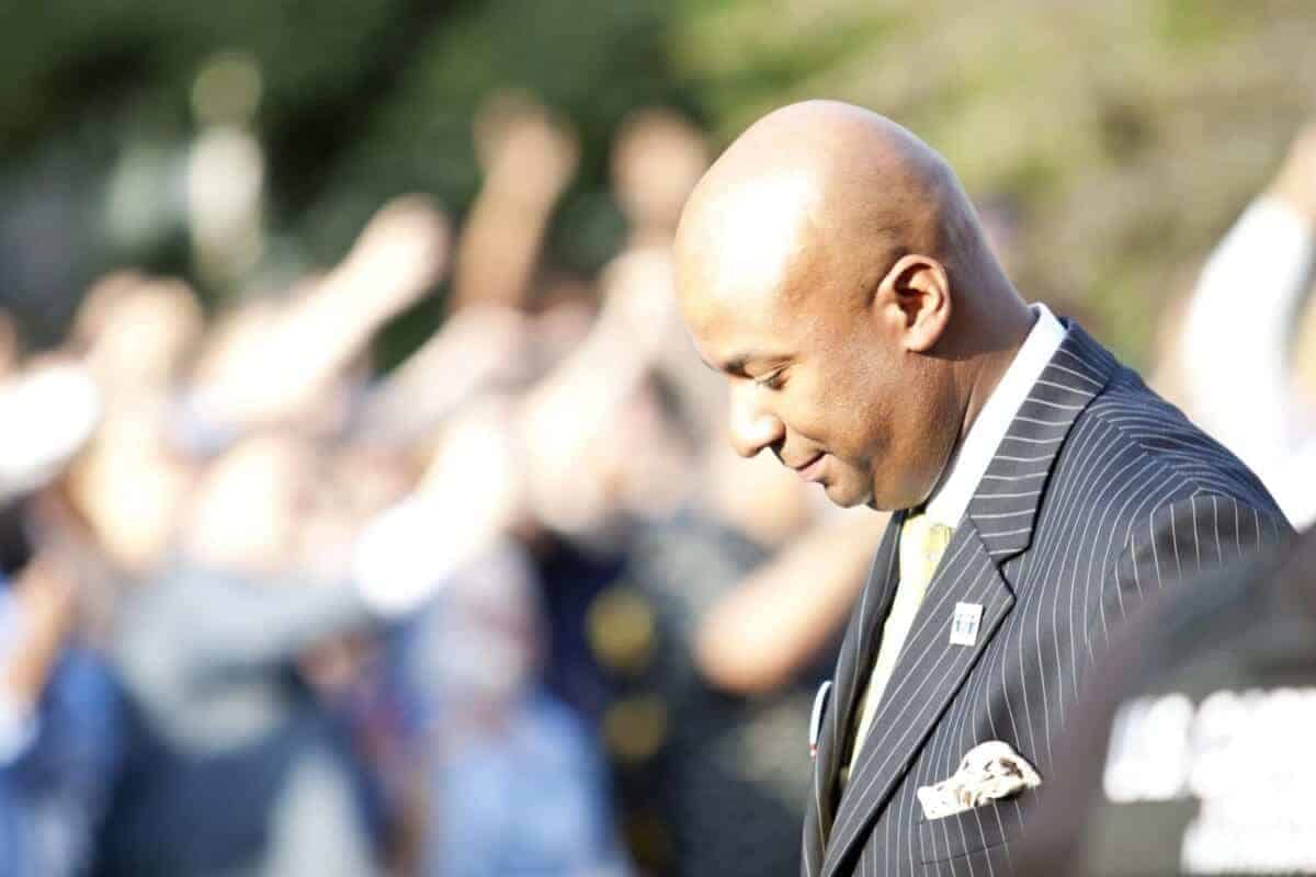 Protest for a black american killed by police, michael brown