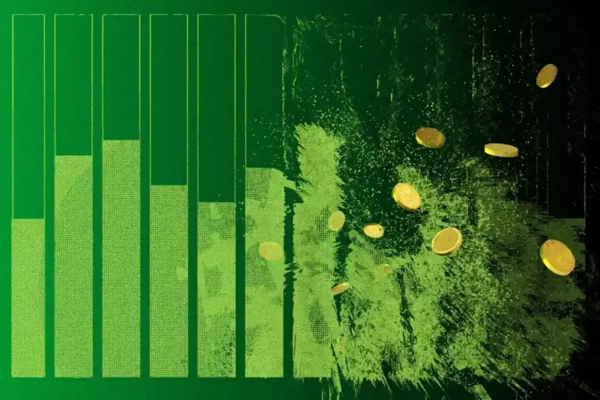Green tech startup illustration