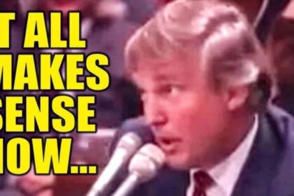 Younger Donald Trump at casino hearing