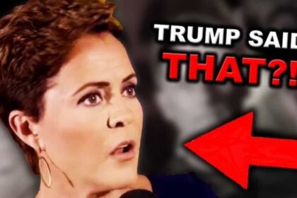 Kari Lake with a shocked look on her face