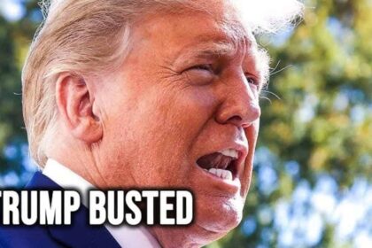 Donald Trump busted
