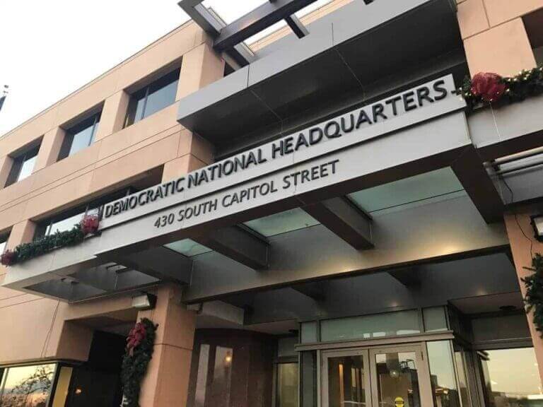 DNC headquarters in Washington D.C.