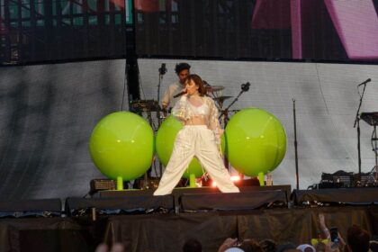 Charlie XCX on stage