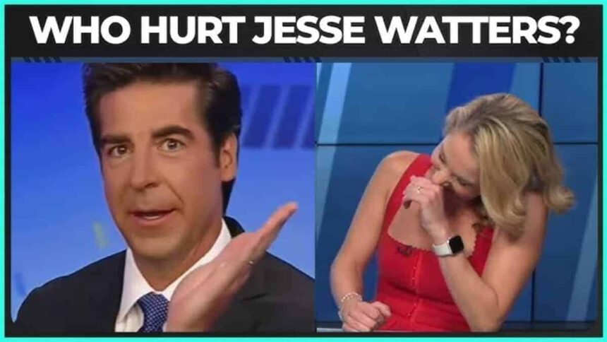 Jesse watters and ana kasparian laughing at him