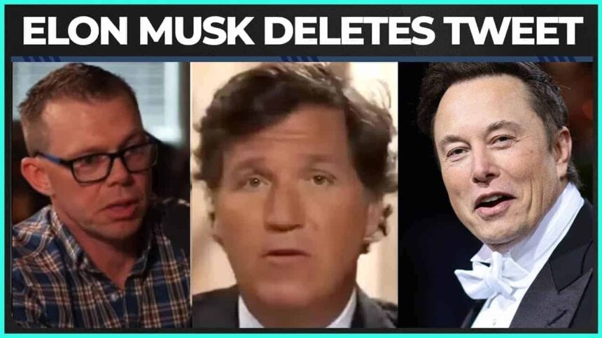 Elon musk, tucker carlson and a fake historian