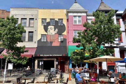 A streatery in Adams Morgan