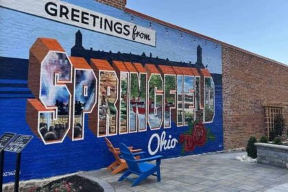 A mural in Springfield, Ohio