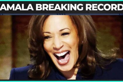 Kamala Harris laughing