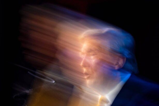 Photo of donald trump at an event in dc with blur ffilter