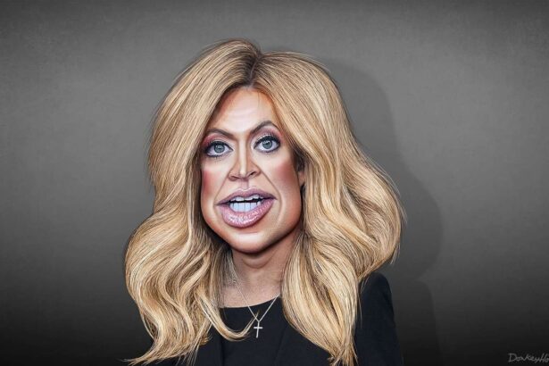 Caricature of kayleigh macenany