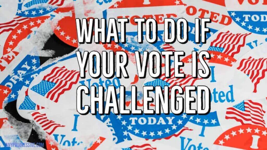 I voted stickers all over a table
