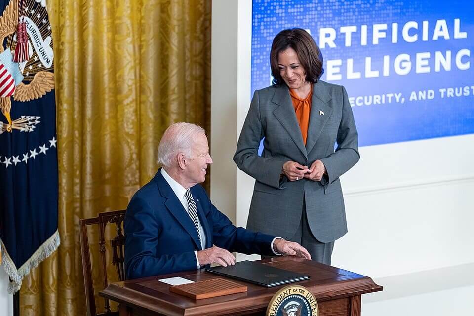 biden signed ai order Biden signing ai executive order