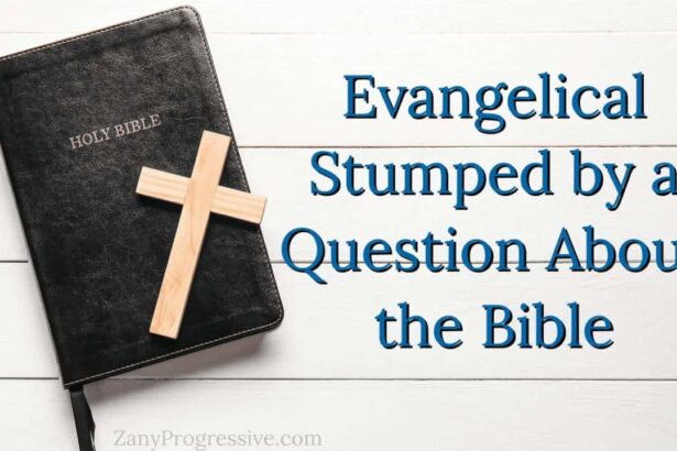 Bible on a wooden table painted white with a wooden cross laying on the bible