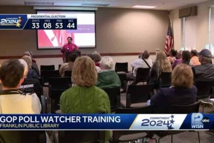 GOP poll watcher training class