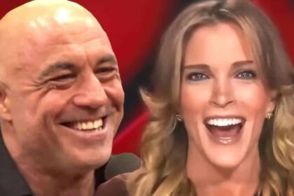 Joe Rogan and Megyn Kelly
