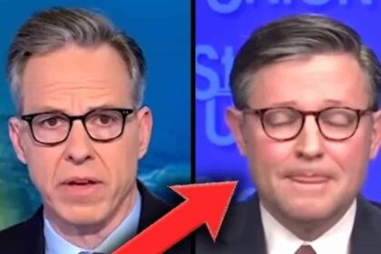 Jake Tapper and Mike Johnson