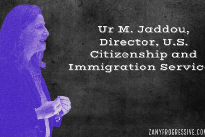 Ur M. Jaddou, Director, U.S. Citizenship and Immigration Services gave remarks during the annual Bill of Rights Day Naturalization Ceremony at the National Archives rotunda on December 15, 2022.