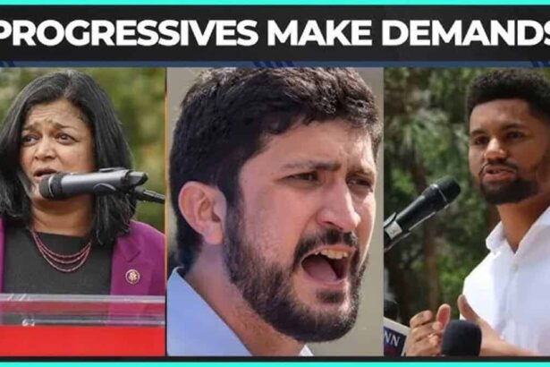 Members of the progressive caucus