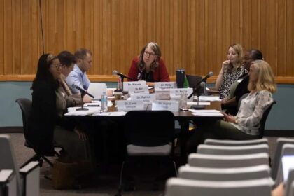 The Texas Maternal Mortality and Morbidity Review Committee in Austin on Sept. 27, 2024. Many Texans at Friday's meeting questioned the committee's decision not to review maternal deaths for the first two years after Texas passed new abortion restrictions.