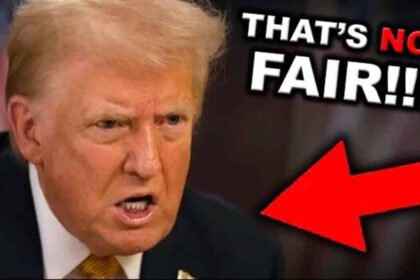 Donald Trump during an interview on Meet the Press