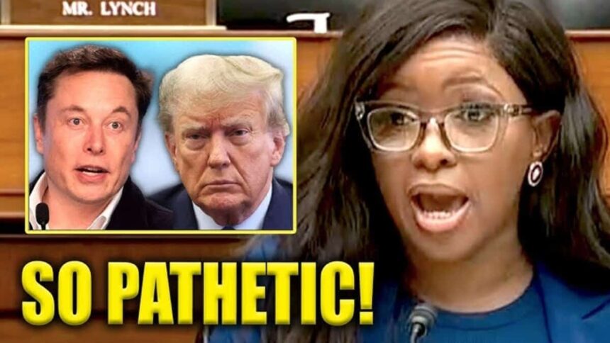 Jasmine crockett donald trump and elon musk