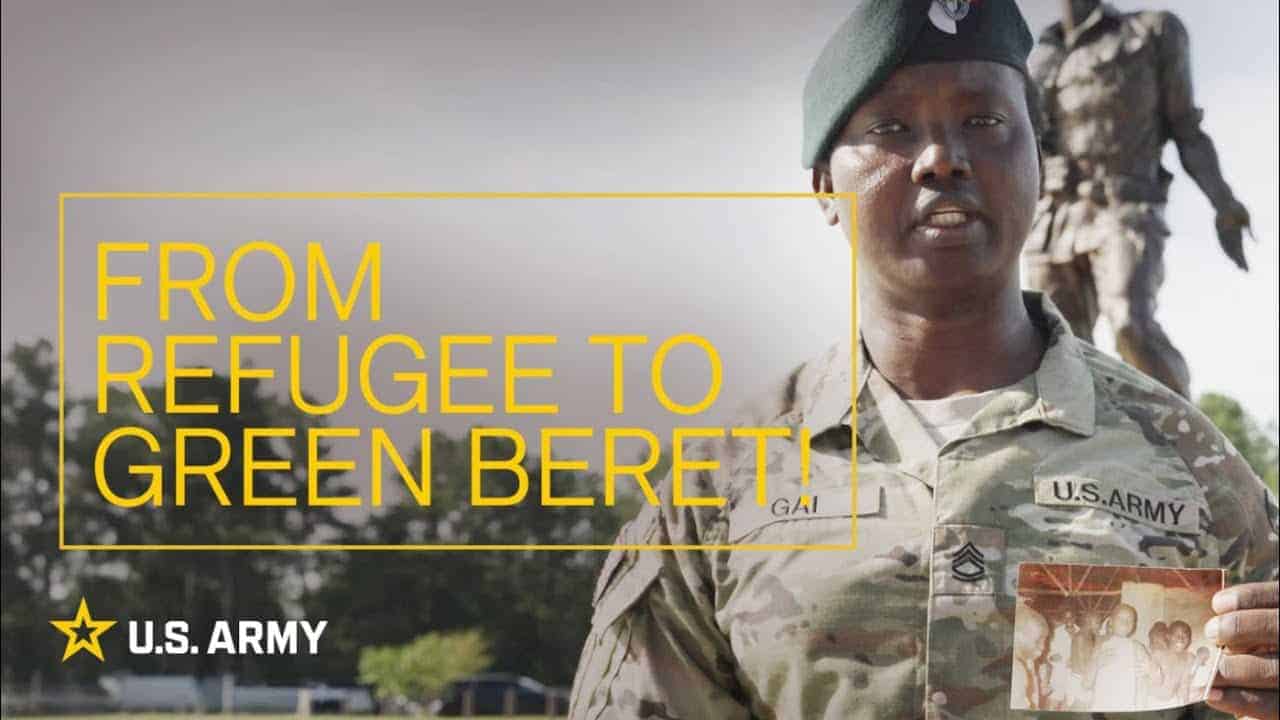 Green beret video cover