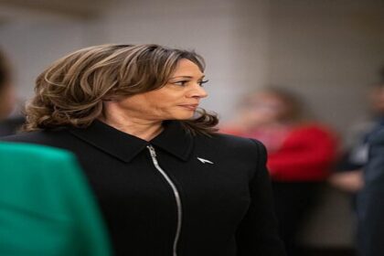 Kamala Harris at Trump inauguration