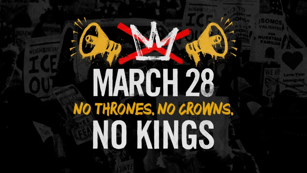 Third no kings protest march mass protest